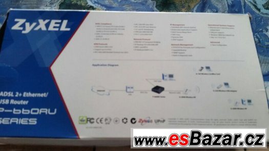Router Zyxel P-660RU-T3 ADSL 2 ID:063 Router Zyxel P-660RU-T3 ADSL 2 ID:063