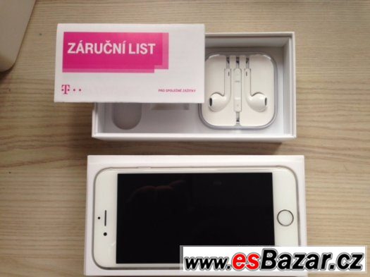 Prodám/Vyměním iPhone 6 White 16 GB měsíc starý t-mobile