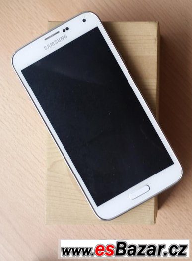 Samsung Galaxy S5 G900F WHITE CZ distr.  - záruka