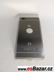 Huawei P8 Lite pouzdro barva tmavě stříbrná materiál rámeček