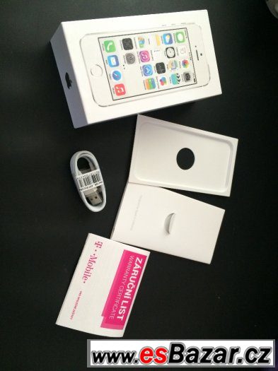 Iphone 5S 16GB silver, záruka Iphone 5S 16GB silver, záruka