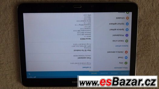 Prodám zánovní Samsung Galaxy Tab 4, 16GB 10.1, SM-T535