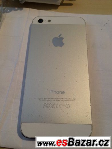 Prodám Apple Iphone 5 white, 100% funkční,32GB