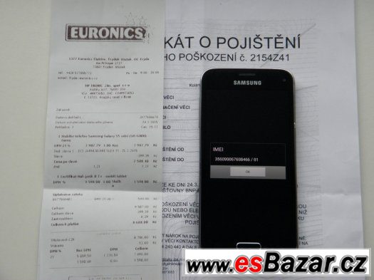 SAMSUNG GALAXY S5 mini G800F 16GB Black - CZ ZÁRUKA