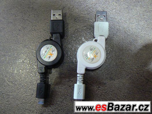 Svinovací USB kabel
