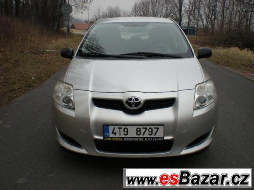 Toyota Auris 2.0D-4D, ČR, 1.majitel, klima