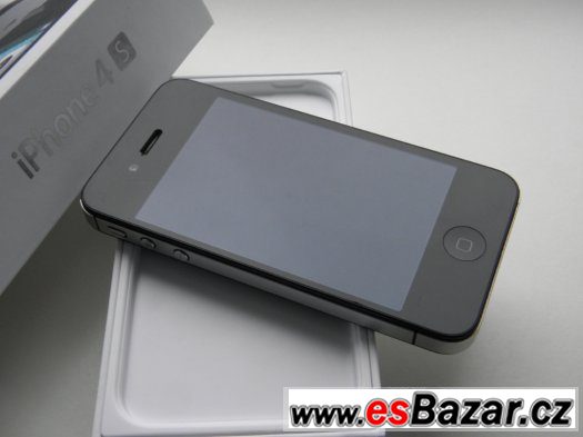 APPLE iPhone 4S 16GB Black - KOMPLETNÍ - ZÁRUKA