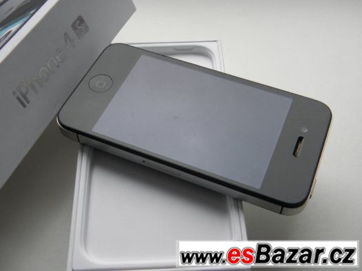APPLE iPhone 4S 16GB Black - KOMPLETNÍ - ZÁRUKA