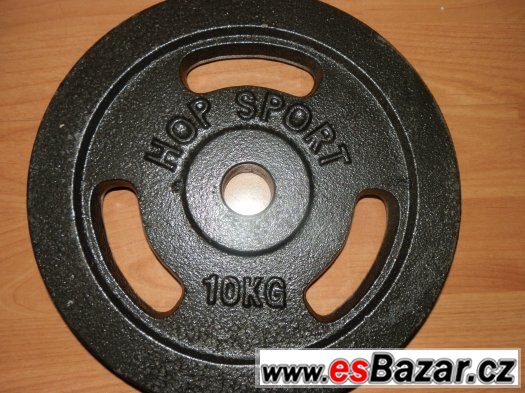 Prodám 2ks NOVÉHO litinového závaží HOP sport -jedno 10kg