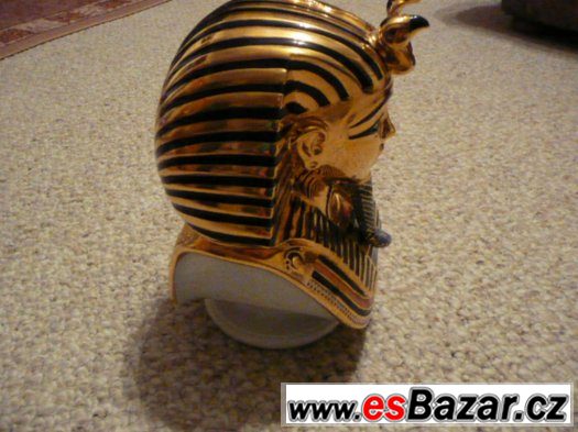 Porcelán Royal Dux Tutanchamon