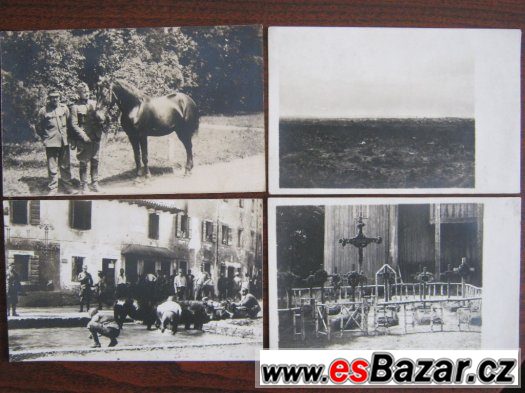 RU pohledy,vojenské pohlednice,feldposty,fotografie 33ks