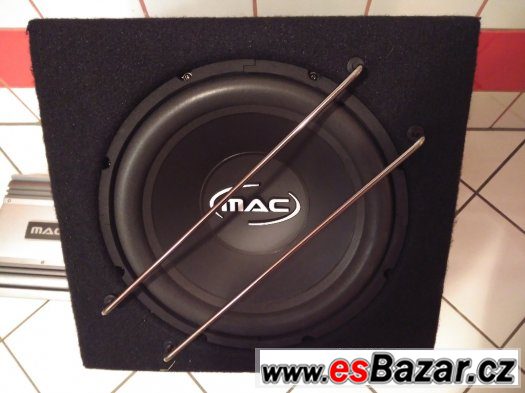 Prodám zesilovač a subwoofer značky Mac MPX 2500 600W