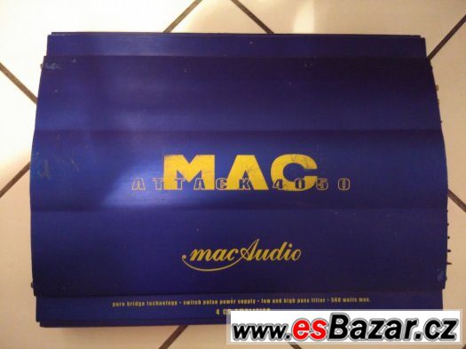 Prodám zesilovač Mac Attack 4050 900W