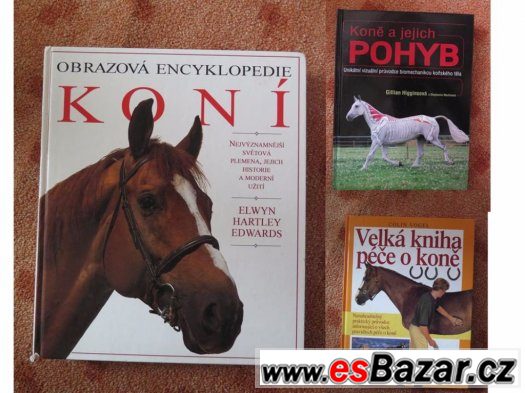 Prodám knihy o koních