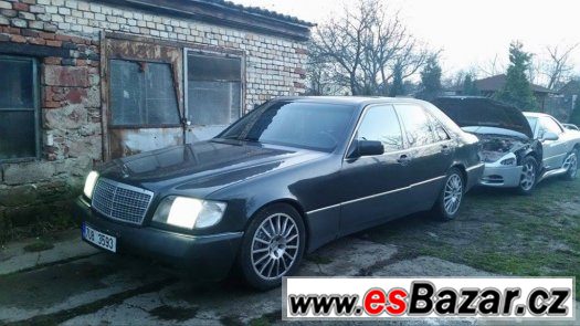 Prodám Mercedes-Benz W140 350TD EKO ZAPLACENO STK NOVA