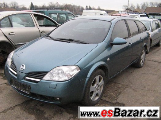 Náhradní díly Nissan Primera P12 2.0