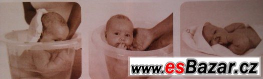 Vanička na přirozené koupání miminka, kvalita Německo
