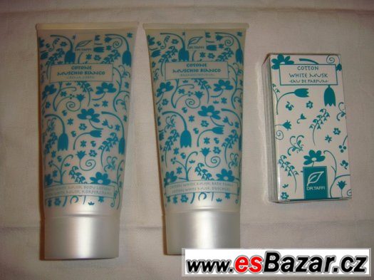 Balíčky-plet.mléko,šampon a parfém- kosmetika Dr.Taffi