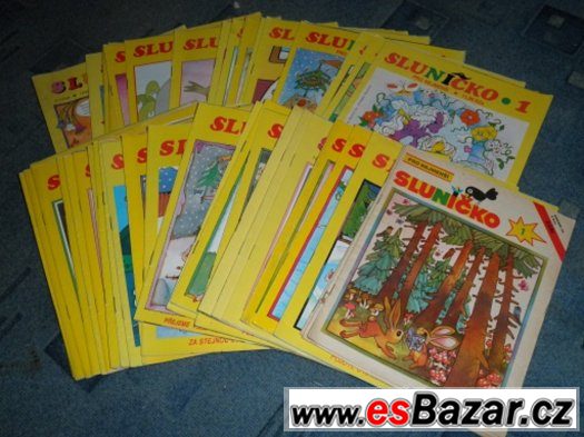 Dětské časopisy - Sluníčko , Mickey Mouse , Kačer Donald...
