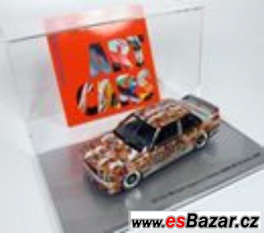 ART CAR Michael Jagamara Nelson BMW M3 Group A 1989 1/18