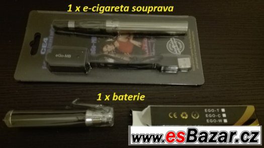 E-cigareta + náhradní díly, Liquid náplň 1135ml za 2,-Kč/1ml