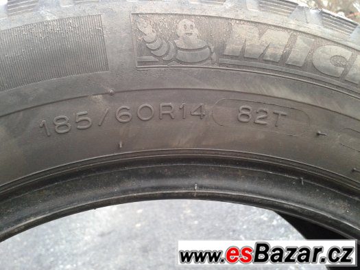 zimní pneu Michelin Alpin A3 185/60/14 vzorek 4mm