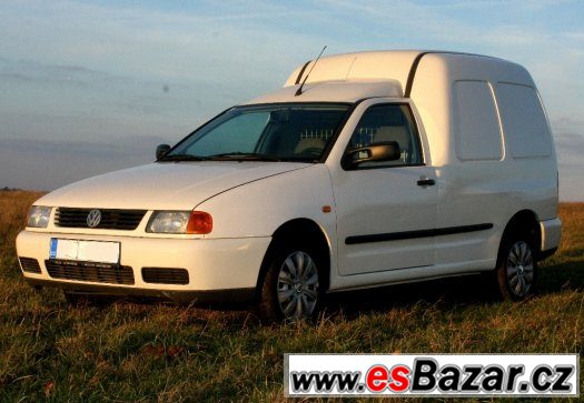 VW Caddy 1.9 SDi 47kw,2002,nová STK