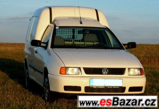 VW Caddy 1.9 SDi 47kw,2002,nová STK