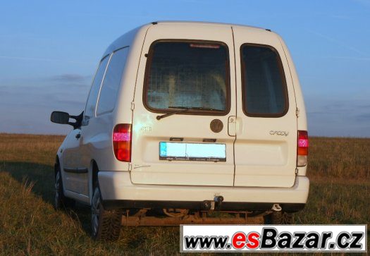 VW Caddy 1.9 SDi 47kw,2002,nová STK