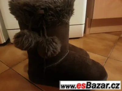 Zimní teplé sněhule typu UGG, vel 37-38