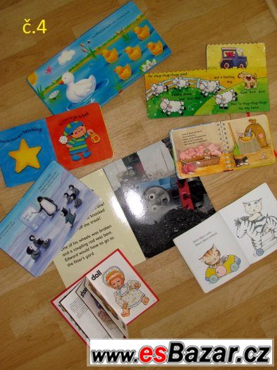 Dětské knížky v angličtině a němčině