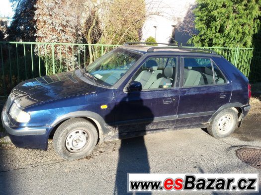 Škoda Felicia II 1.6 55kw 11/2000 Bez TP,klima,2x airbag