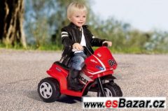 Úplně nová elektrická tříkolka zn. Peg-Perego model:Ducati