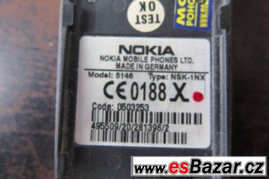 Nokia 5146 - typ NSK-1NX na síť DCS1800