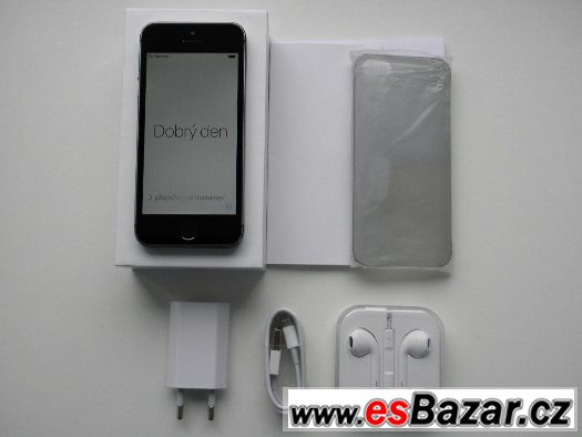 APPLE iPhone 5S 16GB Grey - KOMPLETNÍ - CZ ZÁRUKA