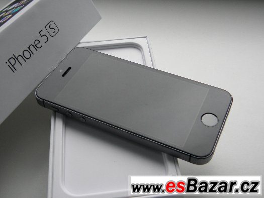 APPLE iPhone 5S 16GB Grey - KOMPLETNÍ - CZ ZÁRUKA