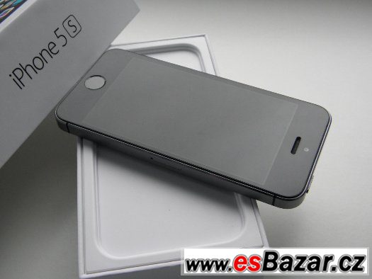 APPLE iPhone 5S 16GB Grey - KOMPLETNÍ - CZ ZÁRUKA