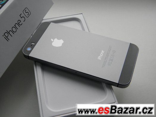 APPLE iPhone 5S 16GB Grey - KOMPLETNÍ - CZ ZÁRUKA