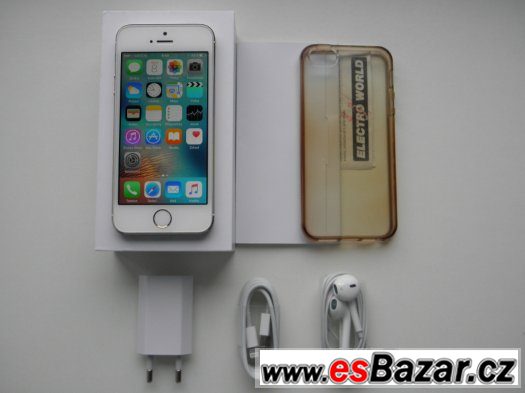 APPLE iPhone 5S 16GB Gold - KOMPLET - ZÁRUKA - TOP