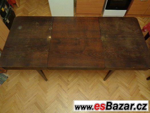 4 židle ton nebo thonet,?+ jídelní stůl ton 60 .léta