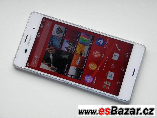 SONY XPERIA Z3 16GB White - ZÁRUKA - PĚKNÝ STAV