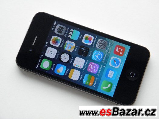 APPLE iPhone 4 16GB Black + příslušenství - ZÁRUKA