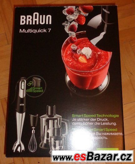 Braun MQ 745 multiquick 7 za supr cenu Výborný Vánoční darek