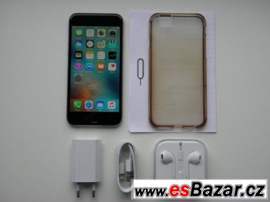 APPLE iPhone 6S 64GB Space Grey - ZÁRUKA - TOP STAV