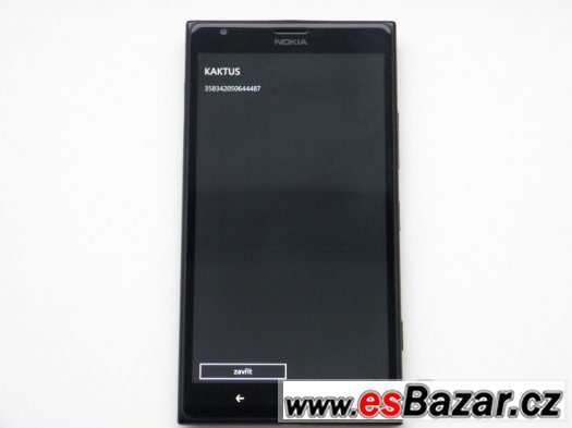 NOKIA Lumia 1520 32GB Black - PĚKNÝ STAV