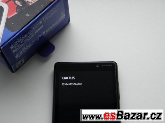 NOKIA Lumia 820 8GB Black - KOMPLETNÍ - ZÁRUKA