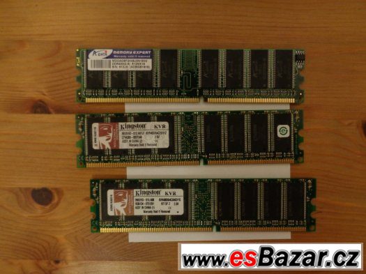 paměti ram ddr 3x 512 mb na pc3