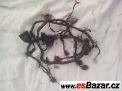 DR650 - kompletní kabeláž, elektroinstalace
