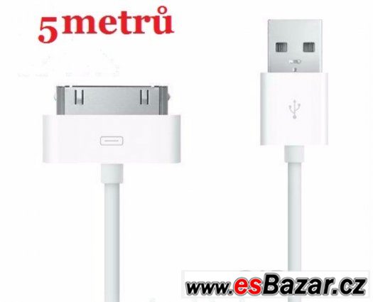 Datový kabel Iphone, Ipod 5metrů