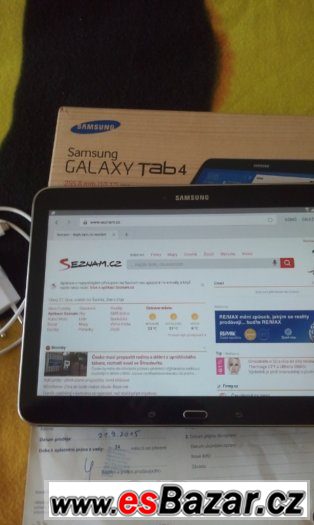 Samsung galaxy Tab4 SM-T535 10.1